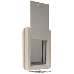 Dog door flap size