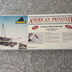 Armed Virginia Sloop, 1768 American Privateer 1/48