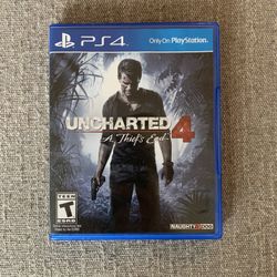 Uncharted 4 PS4 Excellent Condition