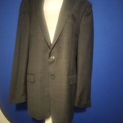 Calvin Klein Mens Adult Grey Blazer (Size 44L)