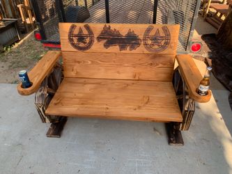 🌵🐴Wooden bench 🐴 🌵
