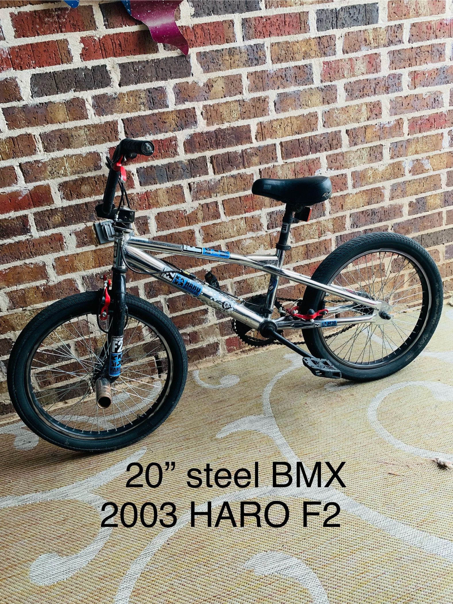 20” Solid Steel HARO F2 BMX Bike 