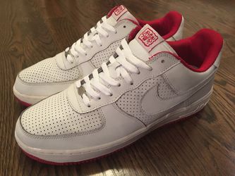 optioneel verzameling zelfmoord Rare NIKE AIR FORCE 1 306353 118 JAMAICA DRUMS 05/26/04 White-Red Men's  US-11.5 for Sale in Lockport, IL - OfferUp