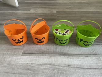 McDonalds Halloween Happy Meal Buckets