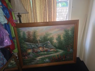 Canvas painting