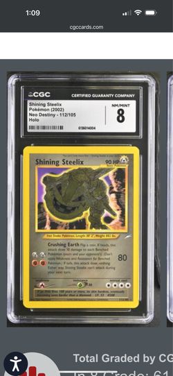 Cgc 8 shining steelix