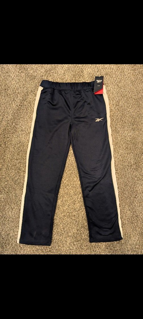 Kids Navy Blue Reebok Sweatpants 