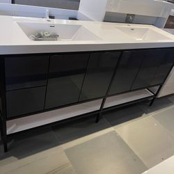 72” Freestanding Bathroom Vanity 