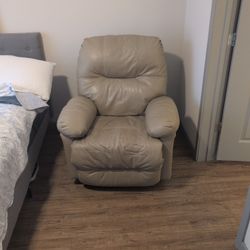 Free Beige Recliner 