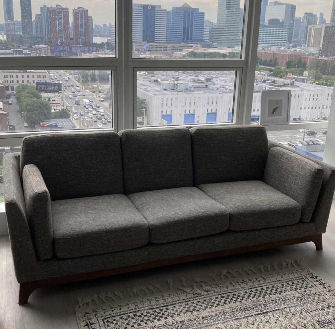 Article Ceni Volcanic Gray Sofa