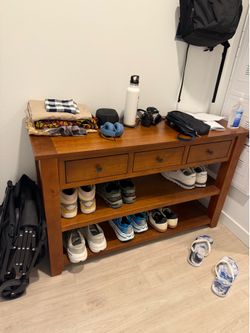 Wooden Entry way table