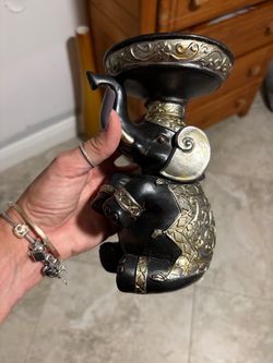 Elephant 🐘 candle holder