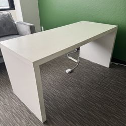IKEA Malm White Desk 