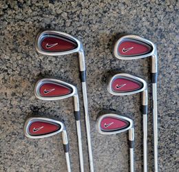 Nike CPR 5,6,7,8,9, P wedge steel shaft right Handed original grips Men's golf clubs