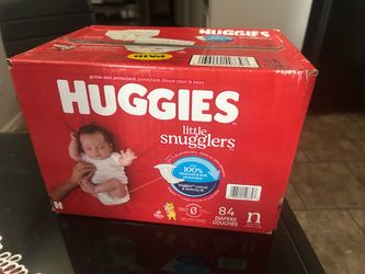 Huggies new born diapers