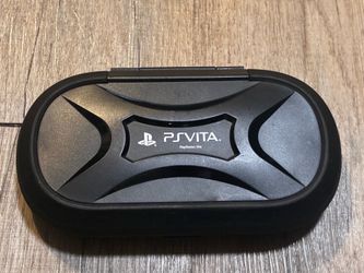 Playstation Vita case + charger + sd card
