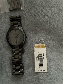 Michael Kors Black Ceramic Watch