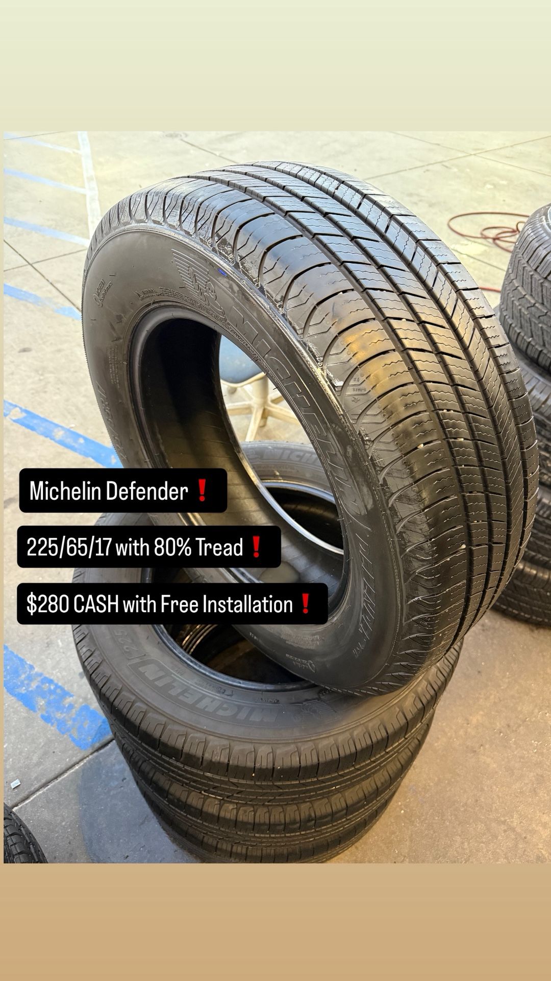 Michelin 225/65/17 