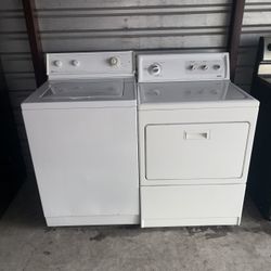 Maytag Washer And Kenmore Electric Dryer