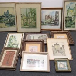 Large Lot Of Wall Art 