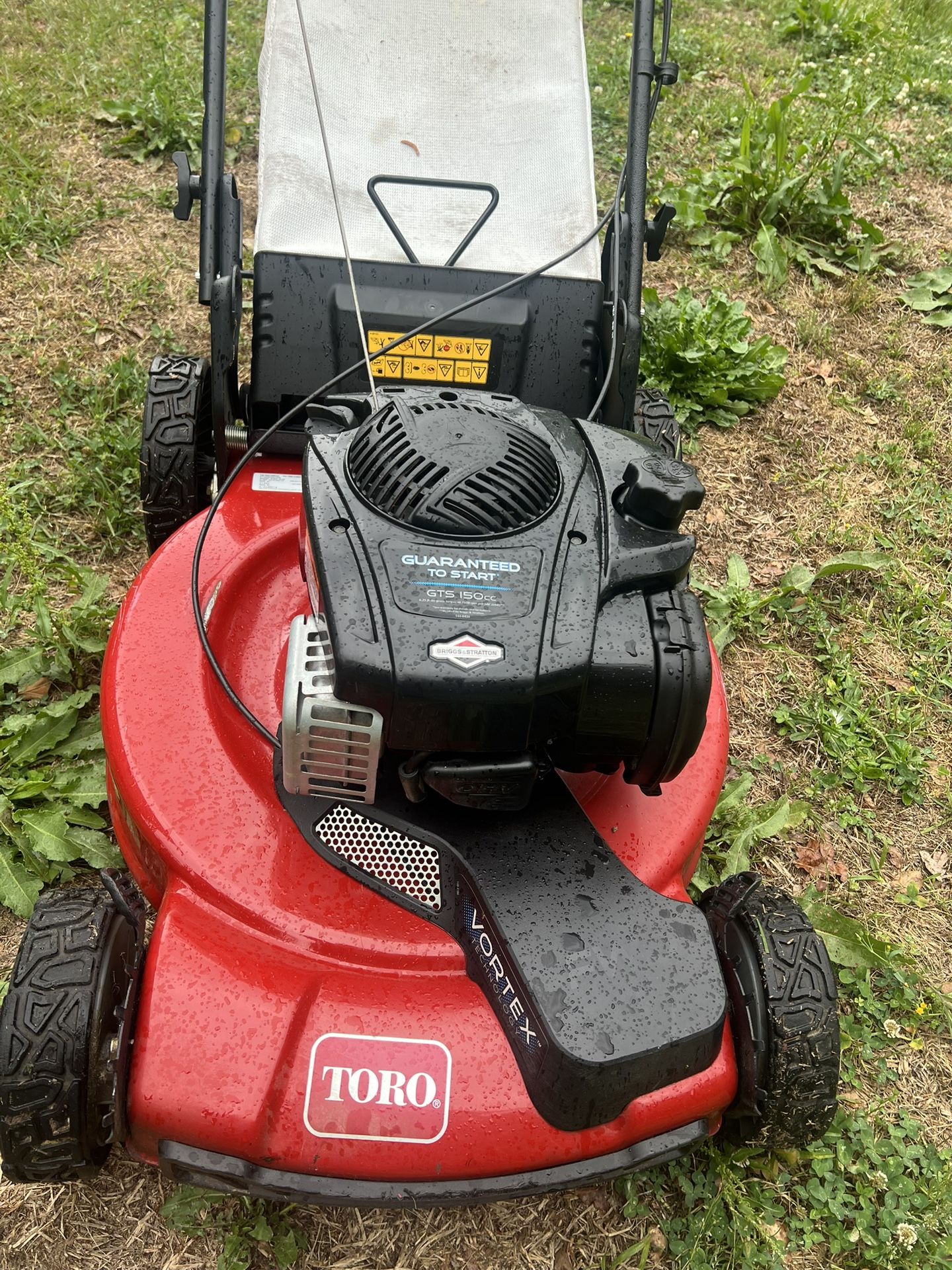 Toro Vortex GTS 150cc Lawn Mower