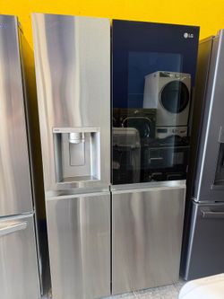 LG refrigerator screen light