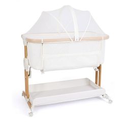 New Newborn Child Baby Crib Bed