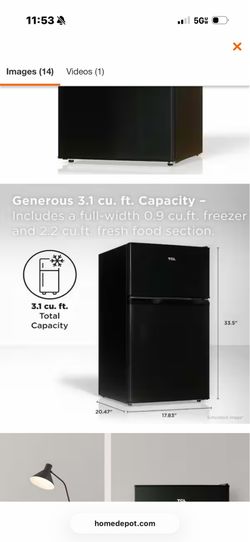 Mini fridge