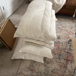 Extra Large High-Quality Down Pillows 