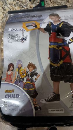 Kingdom hearts Disney costume Sora