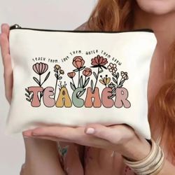 Cute Teacher Flowers Small Case