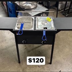 Double Basket Fryer 