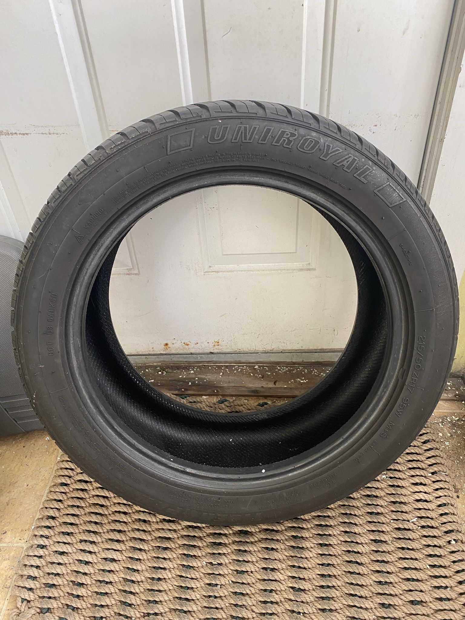 Uniroyal Tiger Paw All Season Tire $50 (never used)