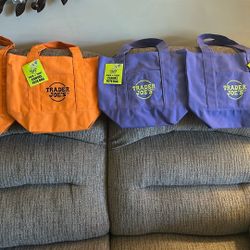 Halloween tote bags from Trader Joe’s