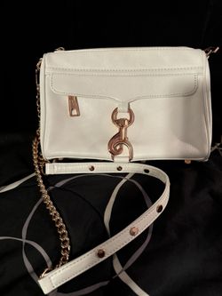 Beautiful White Leather Purse, By Rebecca Minkoff