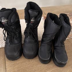 Cold weather boots size 5,2