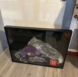 Deep Glass Shadow Box (Pin  & Hang Your College/ HS Jersey)!