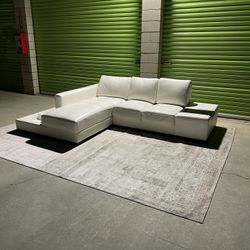 *Free Delivery* Modern Leather Sectional Couch Sofa 