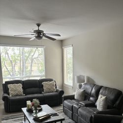 Recliner Couch & Recliner Love Seat