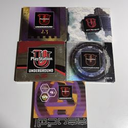 PlayStation Underground Demo Lot 