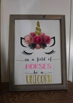 8x10 Unicorn Print