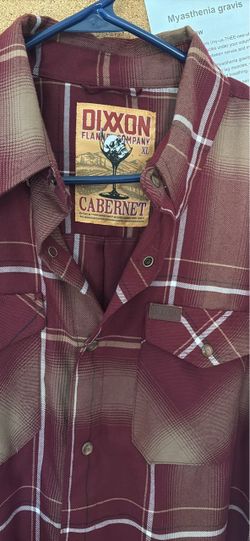 Dixxon Flannel Company Cabernet Flannel Shirt XL