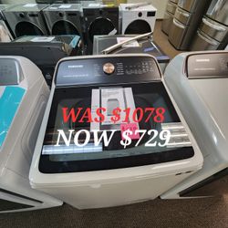 5.5 Cu. Ft. Smart High Efficiency Top Load Washer With Impeller 