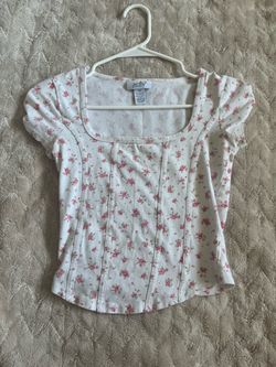 Just Polly New York girls floral shirt