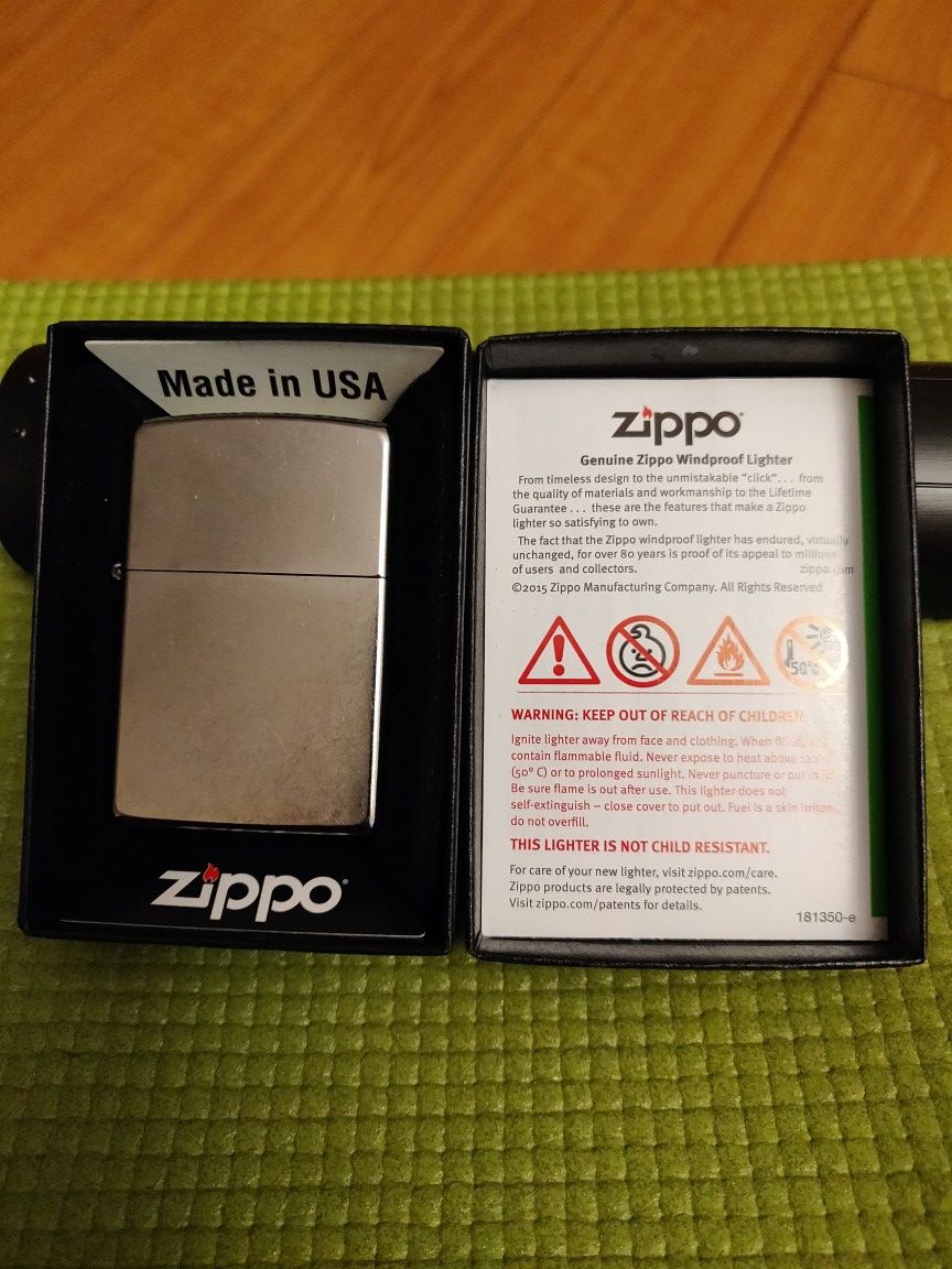 Zippo lighter