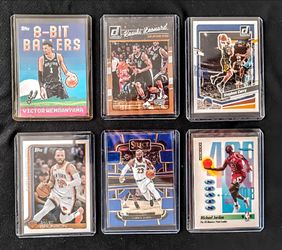 NBA Victor Wembanyama Michael Jordan All Star legends 6 card lot