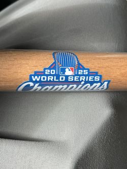 18” Los Angeles Dodgers 2025 World Series Champions  Mini Bat LA