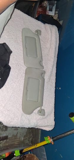 2007-2012 Nissan Altima Sedan Lighted Sun Visor Set Pair LH RH Pair