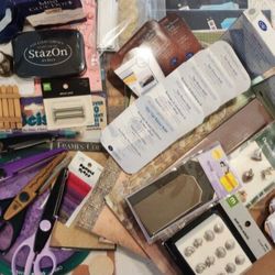 Huge Lot Of NEW Scrapbooking Supplies