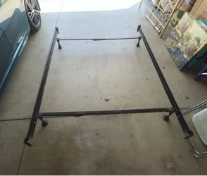 Adjustable Metal Bed Frame Rails – Full Size Bed